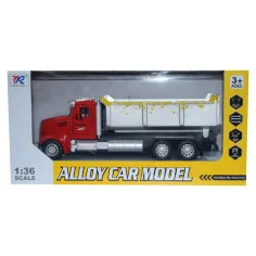 Heavy Duty Truck: Kovinski model tovornjaka prekucnika z odpirajočimi vrati na poteg nazaj 1/36 slika 2