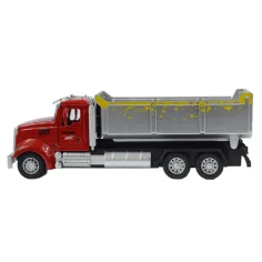 Heavy Duty Truck: Kovinski model tovornjaka prekucnika z odpirajočimi vrati na poteg nazaj 1/36 slika 5