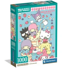 Hello Kitty in prijatelji Sladke dobrote 1000 delni puzzle – Clementoni