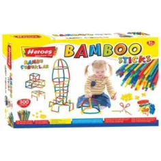 Heroes: Gradbeni set bambusovih palic 300 kosov slika 1