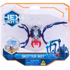Hex Bots: Skitter Bot interaktivni robot pajek – modra-rdeča - Spin Master slika 1
