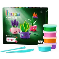 Hey Clay: Plant Folks figurice za rastline iz modelirne mase – set s 15 kosi slika 1