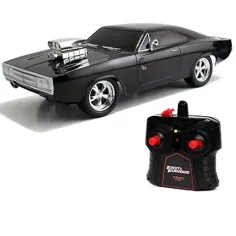 Hitri in drzni: RC Dom's Dodge Charger R/T daljinsko voden avtomobil 1/24 - Simba Toys slika 2