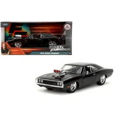 Hitri in mrtvi: 1970 Dodge Charger s kompresorjem kovinski avtomobilski model 1/24 - Jada Toys