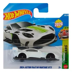 Hot Wheels: 2024 Aston Martin Vantage GT3 bela malenkost 1/64 - Mattel