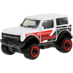 Hot Wheels: '21 Ford Bronco bel bel avto 1/64 - Mattel