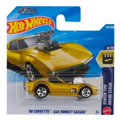 Hot Wheels: '68 Corvette - Gas Monkey Garage avto 1/64 - Mattel
