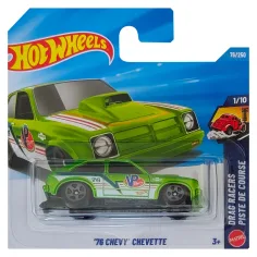 Hot Wheels: '76 Chevy Chevette zeleni avto 1/64 - Mattel