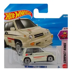 Hot Wheels: '85 Honda City Turbo II bela malenkost 1/64 - Mattel
