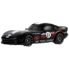 Hot Wheels: '96 Dodge Viper črn mali avto 1/64 - Mattel