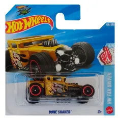Hot Wheels: Bone Shaker rumena mala avto 1/64 - Mattel
