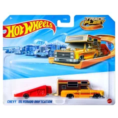 Hot Wheels: Chevy Silverado tovorno vozilo 1/64 – Mattel
