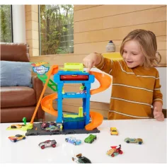 Hot Wheels City: Avtoservis s spreminjajočo barvo malim avtomobilom - Mattel slika 3