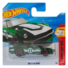 Hot Wheels: Datsun 240Z zelen avto 1/64 - Mattel
