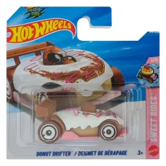 Hot Wheels: Donut Drifter bela malenkost 1/64 - Mattel