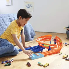 Hot Wheels: Dvojna dirkalna steza z 2 dirkalnima avtomobiloma - Mattel slika 6