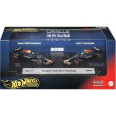 Hot Wheels F1 Avto 2-paket - Red Bull: Verstappen + Tsunoda - Mattel