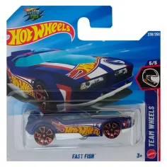 Hot Wheels: Hiter Ribnik modri avto 1/64 - Mattel