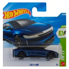 Hot Wheels: Lucid Air modri avtoček 1/64 - Mattel