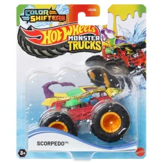 Hot Wheels Monster Trucks: Barvno spremenljiv mini avto - Scorpedo - Mattel slika 1