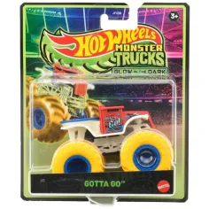Hot Wheels Monster Trucks Gotta Go avtomobilček, ki sveti v temi 1/64 - Mattel