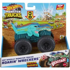Hot Wheels Monster Trucks: Mega Wrex monster avto s svetlobnimi in zvočnimi efekti 1/43 - Mattel
