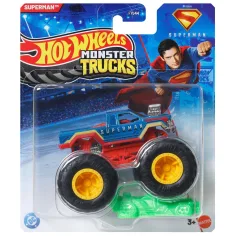 Hot Wheels Monster Trucks: Superman monster avto 1/64 – Mattel