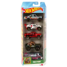 Hot Wheels: Mud Studs vozila 5-delni set malih avtomobilov - Mattel