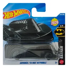 Hot Wheels: Oklepni Batmobile črni avto 1/64 - Mattel