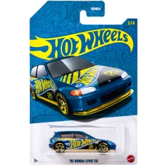 Hot Wheels Pearl & Chrome: '92 Honda Civic EG malenkost 1/64 - Mattel