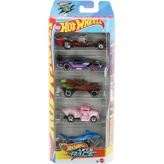 Hot Wheels: Pojdimo dirkati 2 5-delni set malih avtomobilov 1/64 - Mattel