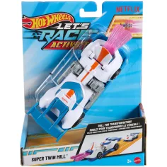 Hot Wheels: Pojdimo dirkati Super Twin Mill avto 1/32 - Mattel