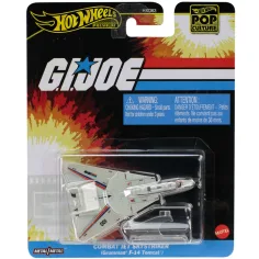 Hot Wheels: Pop Kultura G.I. Joe Combat Jet Skystriker letalo 1/64 - Mattel