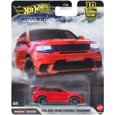 Hot Wheels Premium: Cool-túra 2019 Jeep Grand Cherokee Trackhawk avto 1/64 - Mattel