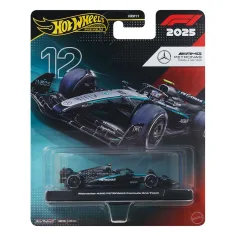Hot Wheels Premium: Kimi Antonelli Mercedes #12 Formula 1 avto na daljinsko upravljanje 1/64 - Mattel