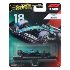 Hot Wheels Premium: Lance Stroll Aston Martin #18 Formula 1 avto na daljinsko vodenje 1/64 - Mattel
