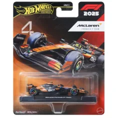 Hot Wheels Premium: McLaren Formula 1 ekipa št.:4 avto 1/64 - Mattel