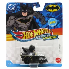 Hot Wheels: RacerVerse Batman karakterna majhna avto 1/64 – Mattel