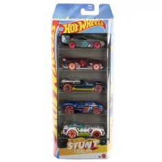 Hot Wheels: Set malih avtomobilov s stunt progami 5 kosov - Mattel