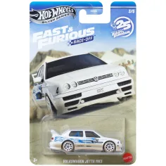 Hot Wheels Silver Series: Smrtonosna dirka Volkswagen Jetta MK3 malenkost 1/64 - Mattel