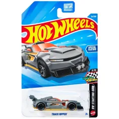 Hot Wheels: Sledilni raztrgalec sivo malo avto 1/64 - Mattel