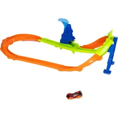 Hot Wheels: Športne dirkalne proge - Krog dirke z skakalnico - Mattel slika 4