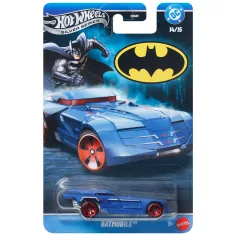 Hot Wheels Srebrna serija: Batmobile mal avtomobil 1/64 - Mattel
