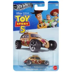 Hot Wheels Srebrna serija: Toy Story 5 Volkswagen Beetle igrača avto 1/64 - Mattel