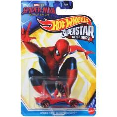 Hot Wheels: Superstar Speeders Spider-Man El Segundo Coupé malenkost 1/64 - Mattel