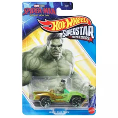 Hot Wheels: Superstar Speeders Spider-Man Hulk avto 1/64 - Mattel