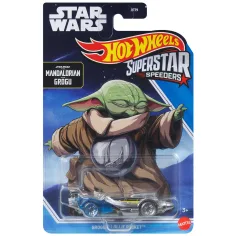 Hot Wheels: Superstar Speeders Star Wars Grogu Ollie Rocket avto 1/64 - Mattel