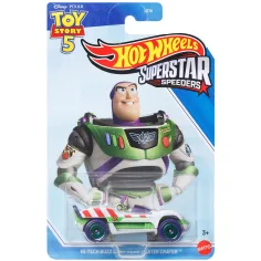 Hot Wheels: Superstar Speeders Toy Story 5 Hi-Tech Buzz Lightyear avto 1/64 - Mattel
