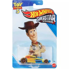 Hot Wheels: Superstar Speeders Toy Story 5 Woody avto 1/64 - Mattel