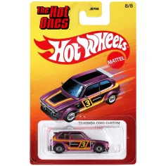 Hot Wheels: The Hot Ones '73 Honda Civic Custom malenkost 1/64 - Mattel